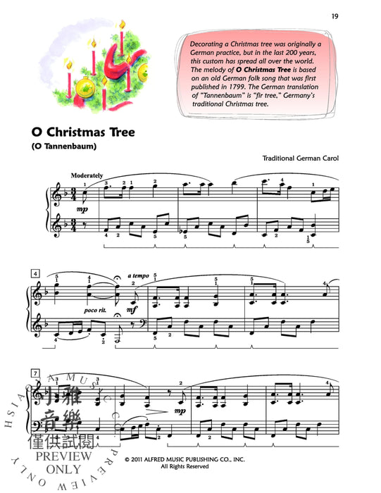 Premier Piano Course, Christmas 5 鋼琴 | 小雅音樂 Hsiaoya Music