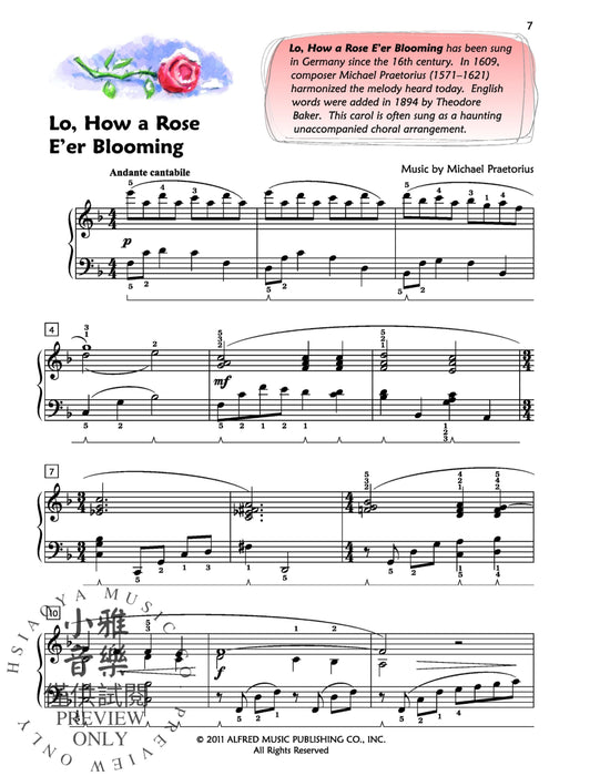 Premier Piano Course, Christmas 6 鋼琴 | 小雅音樂 Hsiaoya Music