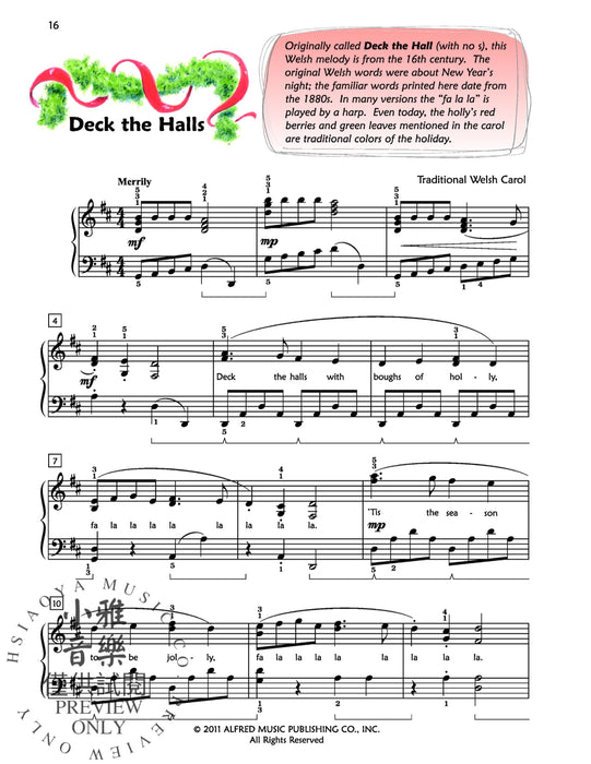 Premier Piano Course, Christmas 6 鋼琴 | 小雅音樂 Hsiaoya Music