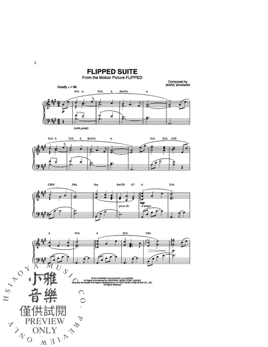 Flipped Suite (from Flipped) 組曲 | 小雅音樂 Hsiaoya Music