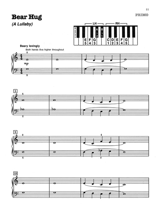 Duets for Bear Lovers Elementary Duets for 1 Piano, 4 Paws 二重奏 鋼琴 | 小雅音樂 Hsiaoya Music