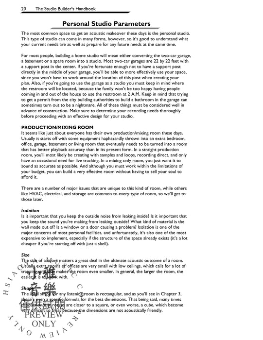 The Studio Builder's Handbook How to Improve the Sound of Your Studio on Any Budget | 小雅音樂 Hsiaoya Music