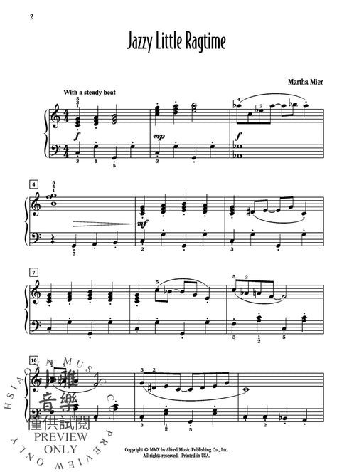 Jazzy Little Ragtime 繁音拍子 | 小雅音樂 Hsiaoya Music