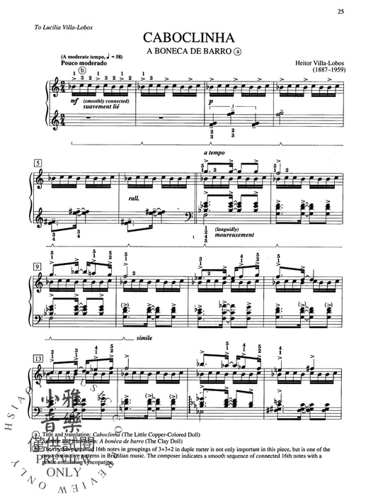 Villa-Lobos: A prole do bebê no. 1 維拉－羅伯斯 | 小雅音樂 Hsiaoya Music