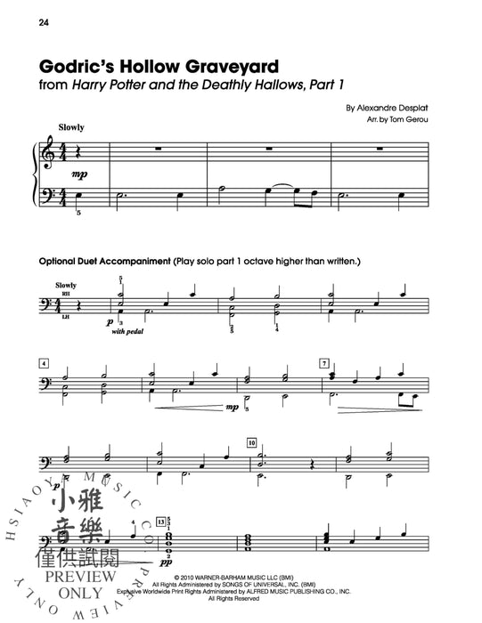 Harry Potter and the Deathly Hallows, Part 1 | 小雅音樂 Hsiaoya Music