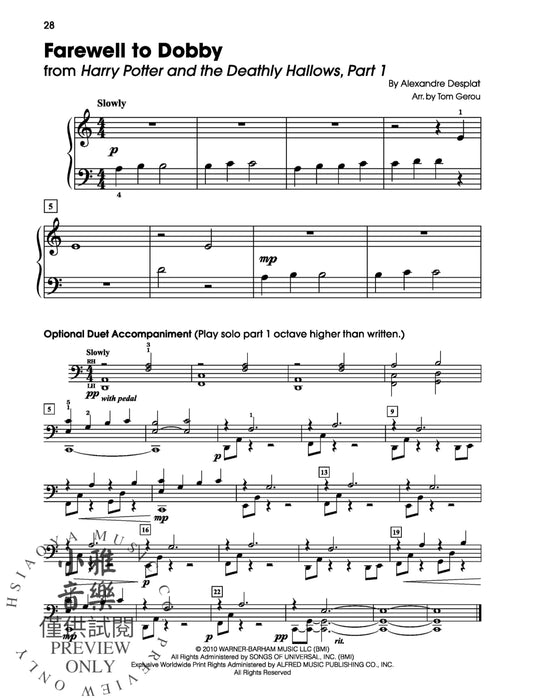 Harry Potter and the Deathly Hallows, Part 1 | 小雅音樂 Hsiaoya Music