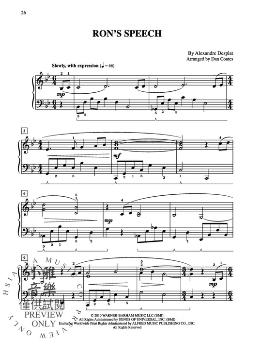 Harry Potter and the Deathly Hallows, Part 1 | 小雅音樂 Hsiaoya Music