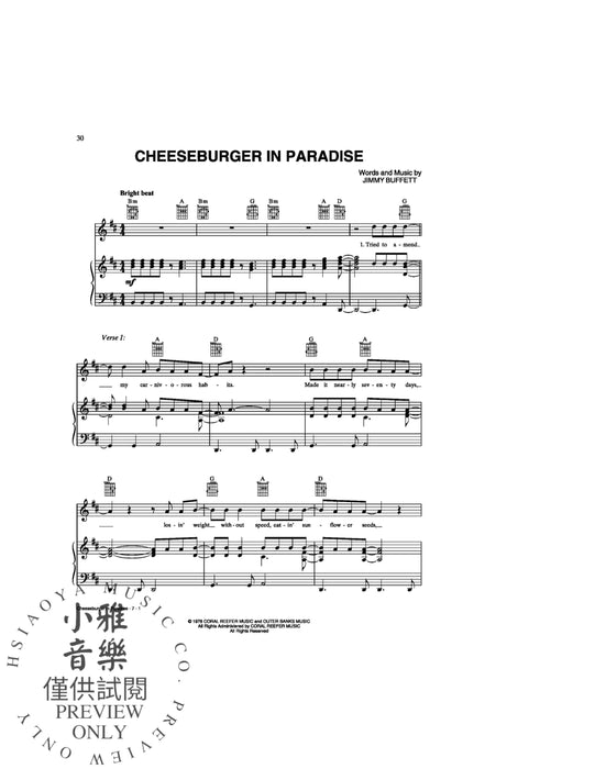 Jimmy Buffett: Sheet Music Anthology | 小雅音樂 Hsiaoya Music