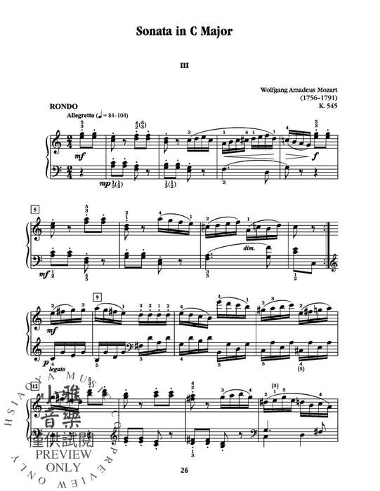 Classics for the Developing Pianist, Book 2 Core Repertoire for Study and Performance | 小雅音樂 Hsiaoya Music