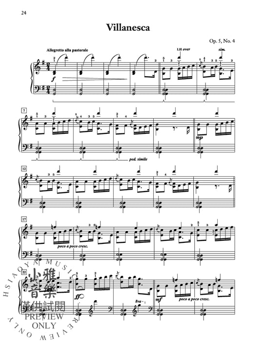 Granados: 12 Spanish Dances, Opus 5 舞曲 作品 | 小雅音樂 Hsiaoya Music