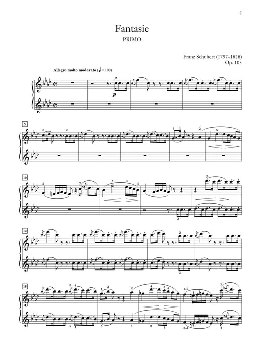 Schubert: Fantasie in F Minor, Opus 103, D. 940 舒伯特 幻想曲 作品 | 小雅音樂 Hsiaoya Music