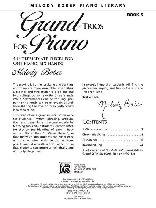 Grand Trios for Piano, Book 5 4 Intermediate Pieces for One Piano, Six Hands 三重奏 鋼琴 小品 鋼琴 | 小雅音樂 Hsiaoya Music