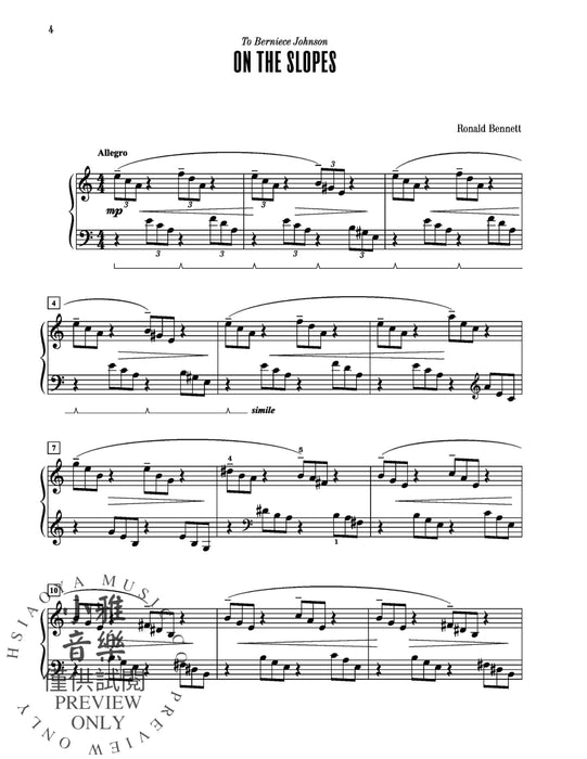 Myklas Contest Winners, Book 4 10 Original Piano Solos from the Myklas Music Press Library 鋼琴 獨奏 | 小雅音樂 Hsiaoya Music