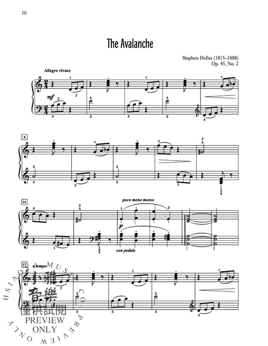 Audition Repertoire for the Intermediate Pianist, Book 1 Two Stylistically Balanced and Technically Diverse Programs | 小雅音樂 Hsiaoya Music