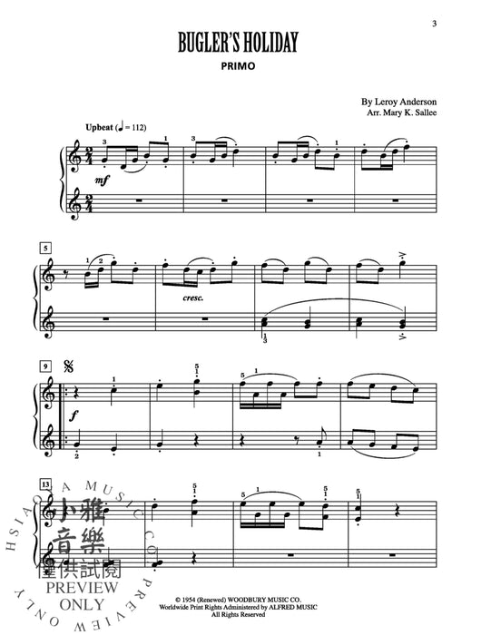 Duet Showstoppers 7 Crowd-Pleasing Arrangements for One Piano, Four Hands 二重奏 鋼琴四手聯彈 | 小雅音樂 Hsiaoya Music