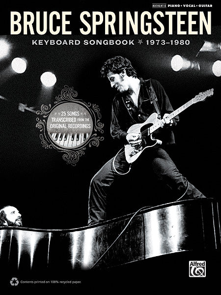 Bruce Springsteen: Keyboard Songbook 1973-1980 25 Songs Transcribed from the Original Recordings 鍵盤樂器 | 小雅音樂 Hsiaoya Music
