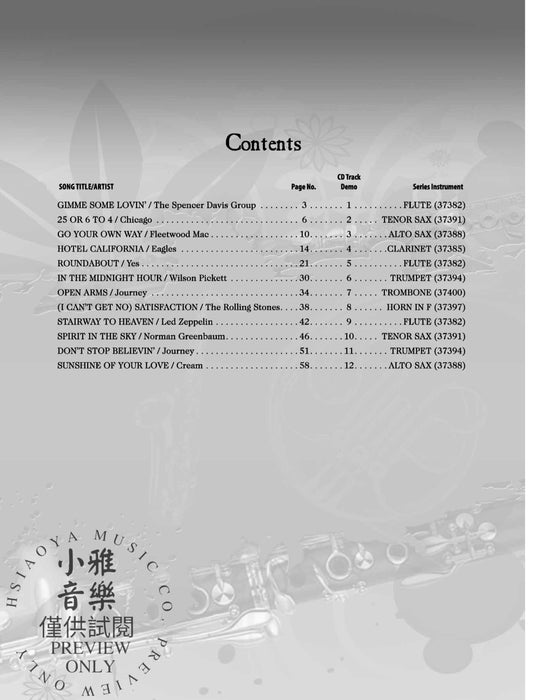 Classic Rock Instrumental Solos 獨奏 | 小雅音樂 Hsiaoya Music