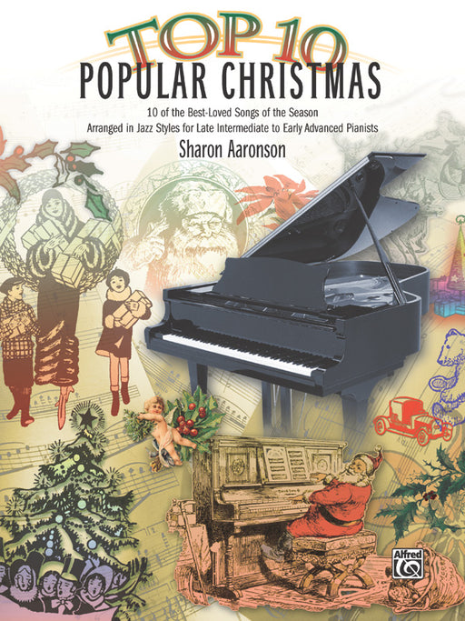 Top 10 Popular Christmas 10 of the Best-Loved Songs of the Season Arranged in Jazz Styles for Late Intermediate to Early Advanced Pianists 爵士音樂 | 小雅音樂 Hsiaoya Music