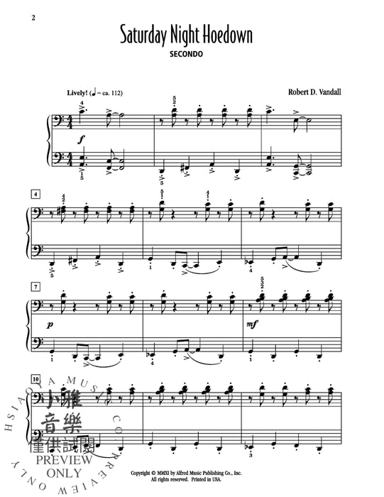 Saturday Night Hoedown | 小雅音樂 Hsiaoya Music