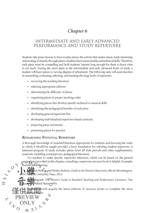 Professional Piano Teaching, Volume 2 A Comprehensive Piano Pedagogy Textbook 鋼琴 | 小雅音樂 Hsiaoya Music