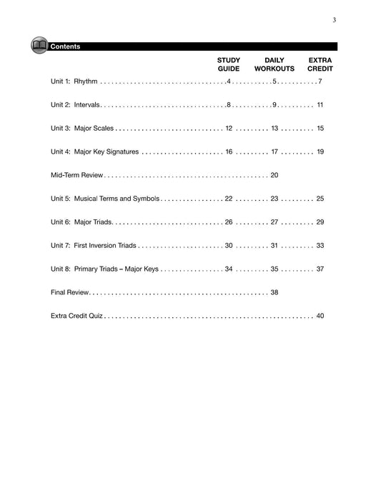 Theory for Busy Teens, Book A 8 Units with Short Written Exercises to Maximize Limited Study Time 練習曲 | 小雅音樂 Hsiaoya Music