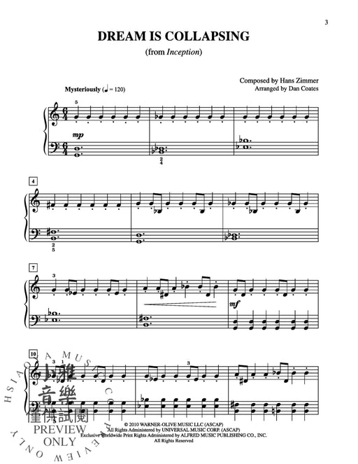 Dream Is Collapsing (from Inception) | 小雅音樂 Hsiaoya Music
