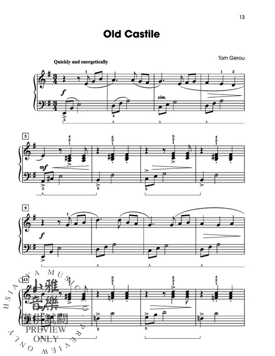 Piece by Piece, Book 1 8 Early Intermediate Color Pieces for Solo Piano 小品 獨奏 鋼琴 | 小雅音樂 Hsiaoya Music