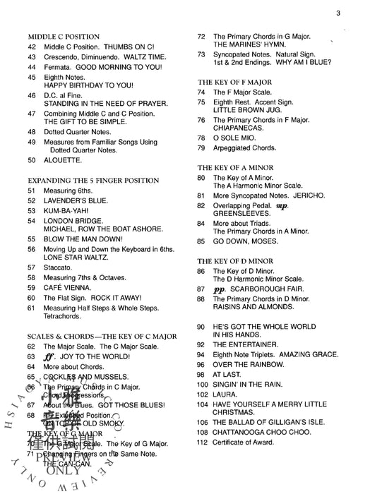 Alfred's Basic Adult Piano Course, Lesson Book 1 鋼琴 | 小雅音樂 Hsiaoya Music