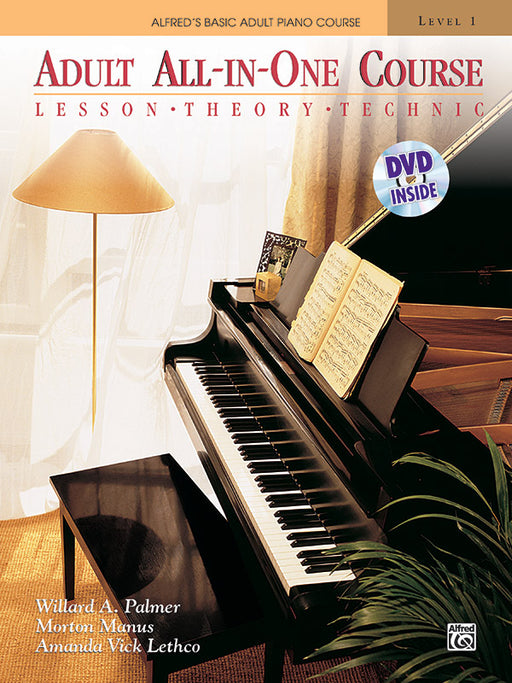 Alfred's Basic Adult All-in-One Course, Book 1 Lesson * Theory * Technic | 小雅音樂 Hsiaoya Music