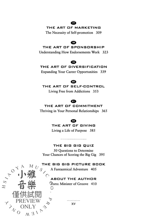 The Big Gig Big-Picture Thinking for Success | 小雅音樂 Hsiaoya Music