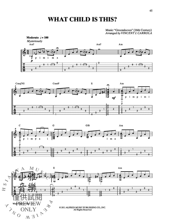 This Holy Night 12 Christmas Classics for Guitar 吉他 | 小雅音樂 Hsiaoya Music