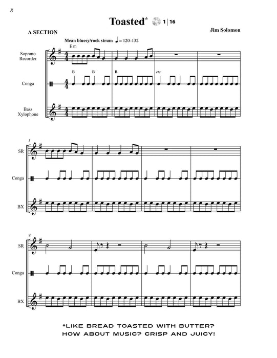 Hot Jams for Recorder With Guitar and Drum 吉他 鼓 | 小雅音樂 Hsiaoya Music