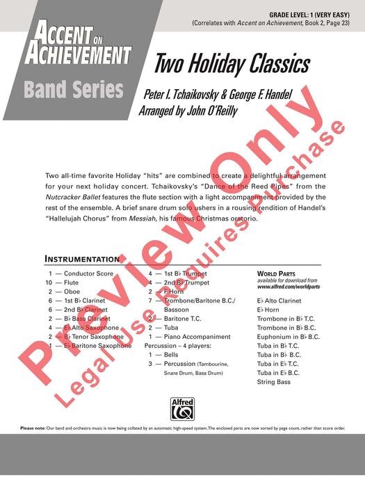 Two Holiday Classics Flute Section Feature 長笛樂節 | 小雅音樂 Hsiaoya Music