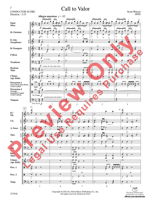 Call to Valor 總譜 | 小雅音樂 Hsiaoya Music