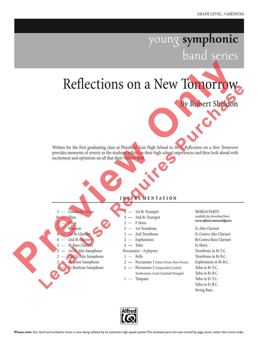 Reflections on a New Tomorrow 總譜 | 小雅音樂 Hsiaoya Music