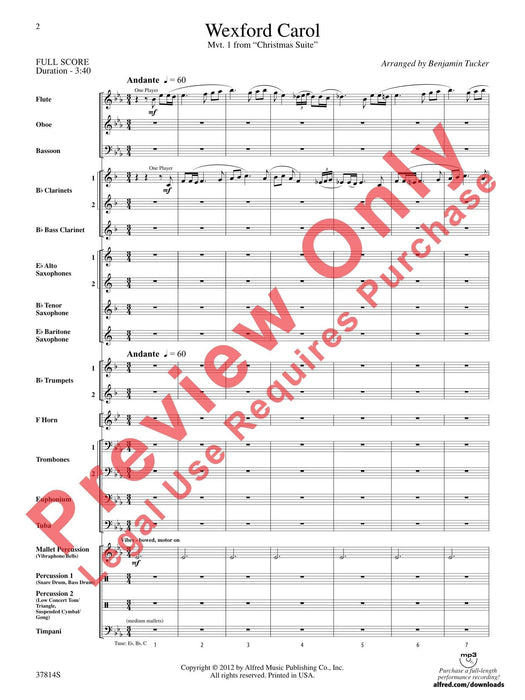 Wexford Carol Movement 1 from Christmas Suite 耶誕頌歌樂章 組曲 | 小雅音樂 Hsiaoya Music