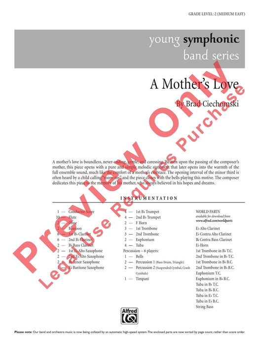 A Mother's Love 總譜 | 小雅音樂 Hsiaoya Music