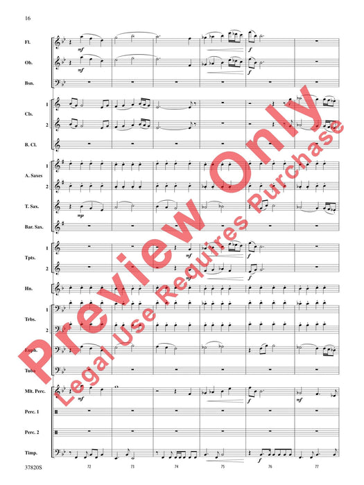 Wings From the Armed Forces Suite 組曲 總譜 | 小雅音樂 Hsiaoya Music