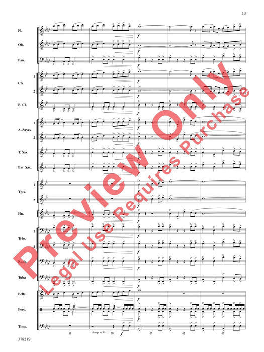 Blalock Canyon March 進行曲 總譜 | 小雅音樂 Hsiaoya Music