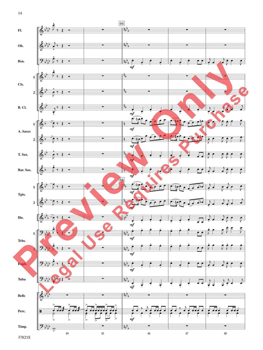 Blalock Canyon March 進行曲 總譜 | 小雅音樂 Hsiaoya Music