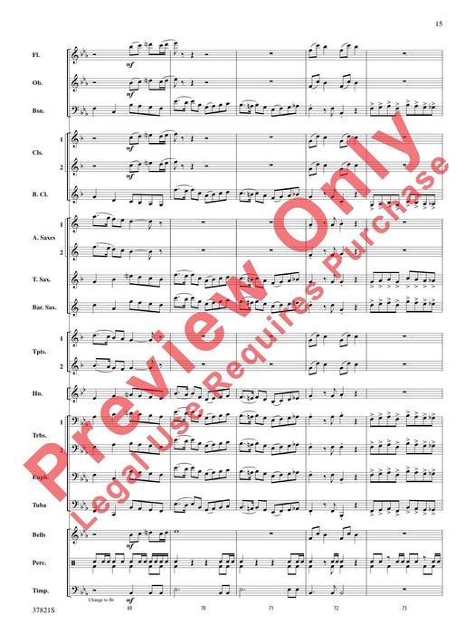 Blalock Canyon March 進行曲 總譜 | 小雅音樂 Hsiaoya Music