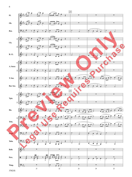 Blalock Canyon March 進行曲 總譜 | 小雅音樂 Hsiaoya Music