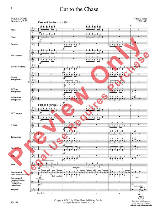 Cut to the Chase 總譜 | 小雅音樂 Hsiaoya Music