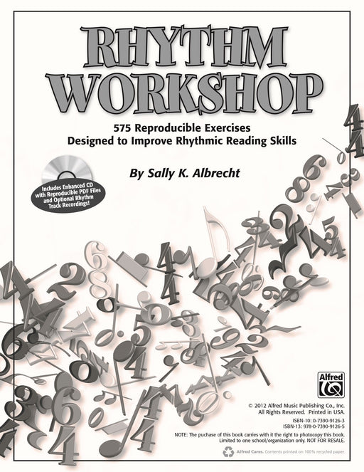 Rhythm Workshop 575 Reproducible Exercises Designed to Improve Rhythmic Reading Skills 節奏 練習曲 節奏 | 小雅音樂 Hsiaoya Music