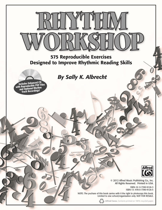 Rhythm Workshop 575 Reproducible Exercises Designed to Improve Rhythmic Reading Skills 節奏 練習曲 節奏 | 小雅音樂 Hsiaoya Music