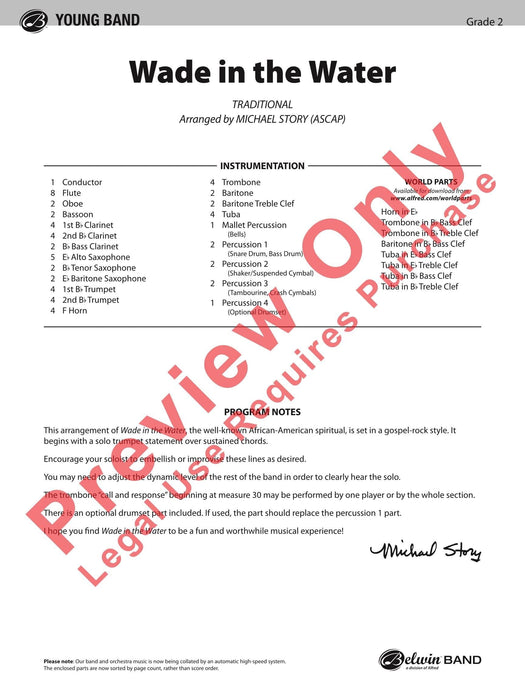 Wade in the Water 總譜 | 小雅音樂 Hsiaoya Music