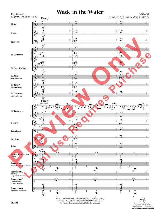 Wade in the Water 總譜 | 小雅音樂 Hsiaoya Music