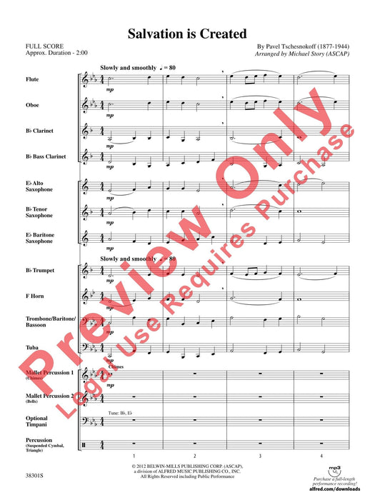 Salvation Is Created 總譜 | 小雅音樂 Hsiaoya Music