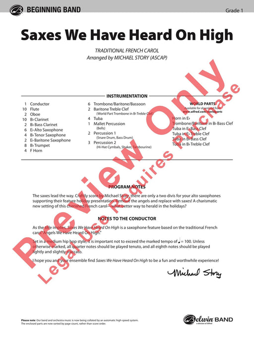 Saxes We Have Heard on High Saxophone Section Feature 薩氏管樂節 | 小雅音樂 Hsiaoya Music