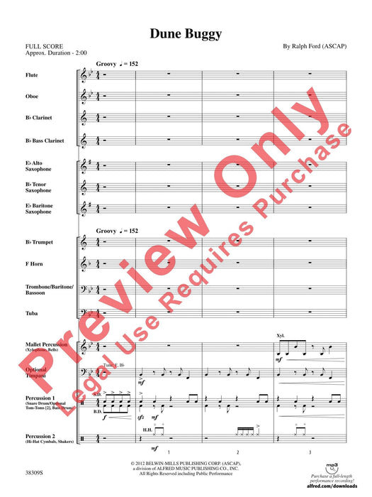 Dune Buggy 總譜 | 小雅音樂 Hsiaoya Music